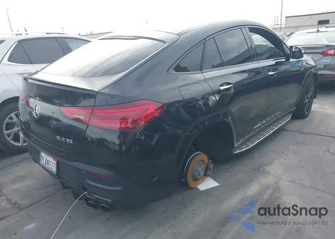 2024 Mercedes-Benz Amg Gle 53 Coupe 4Matic+ z USA, uszkodzony, nr VIN 4JGFD6BB4RB155826